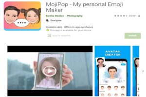 MojiPop-Face-Recognition-App